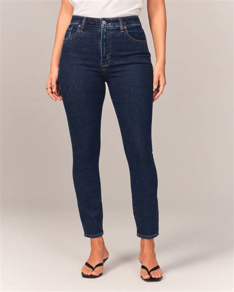 curve love high rise super skinny ankle jean